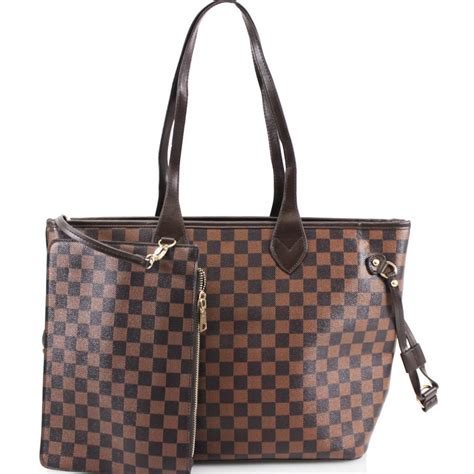 brown lv bags|lv brown checkered bag.